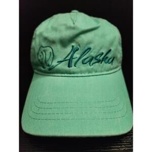 NEW NWOT Alaska Snapback Dad Hat Cap‎ Light Blue
